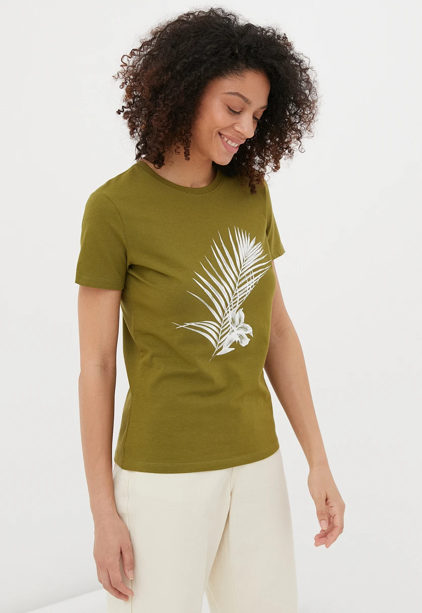 Футболка женская стиля casual, Модель FSC110178-3P, Фото №3