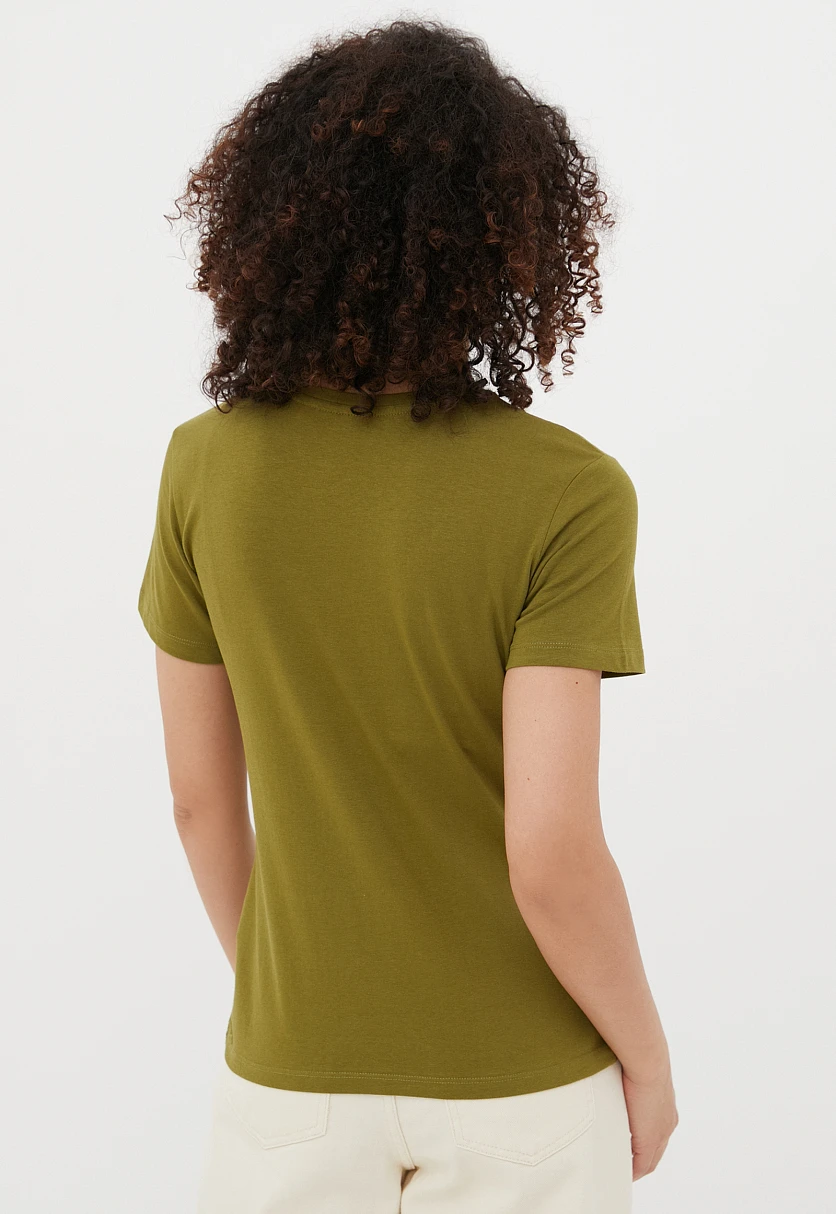 Футболка женская casual стиля, Модель FSC110178-4P, Фото №4
