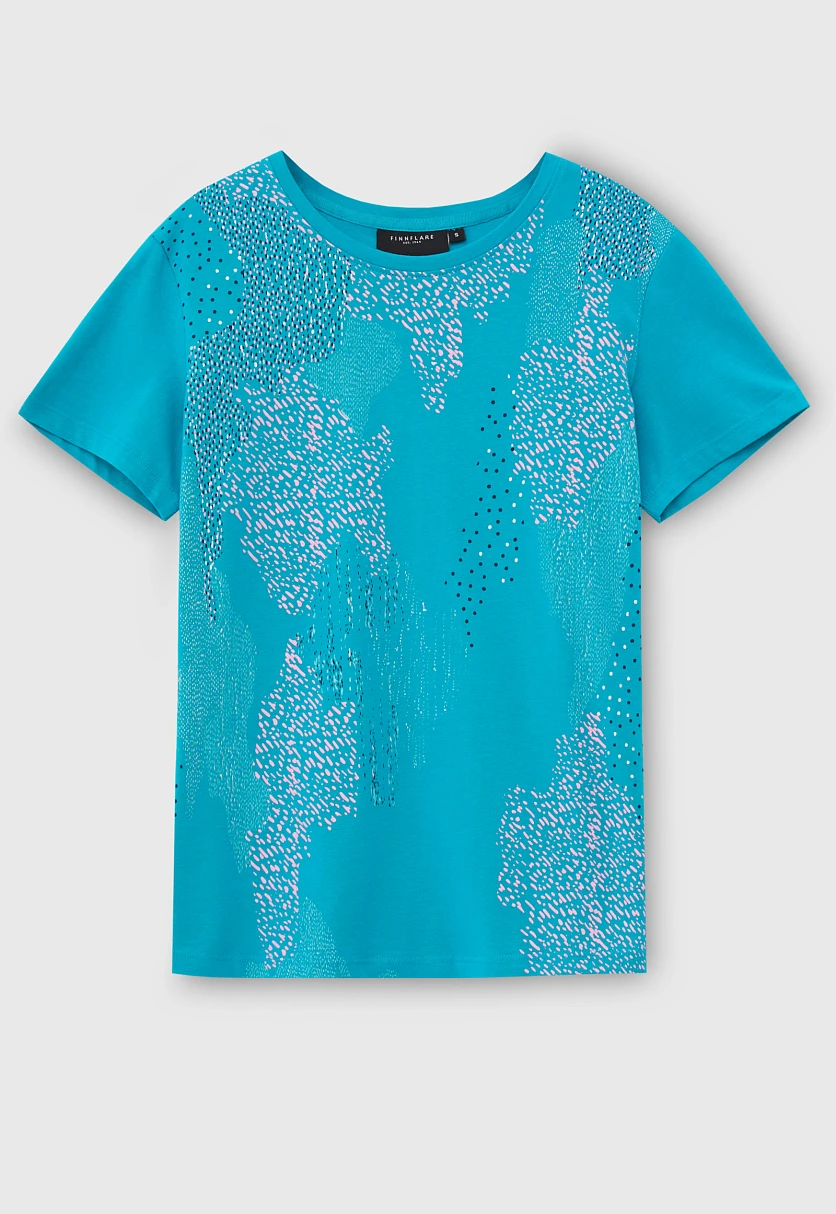 Футболка женская casual стиля, Модель FSC110178-4P, Фото №7