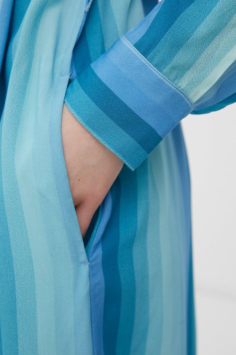 Платье-рубашка женское из вискозы, Модель FSC11051, Фото №6