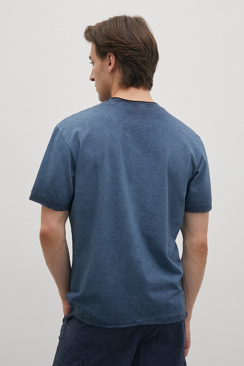 Базовая футболка из хлопка, Модель FSD21058, Фото №5