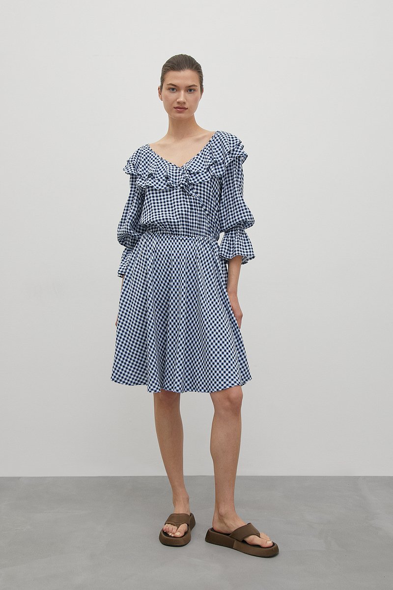 Платье с воланом, Модель FSD110184, Фото №2