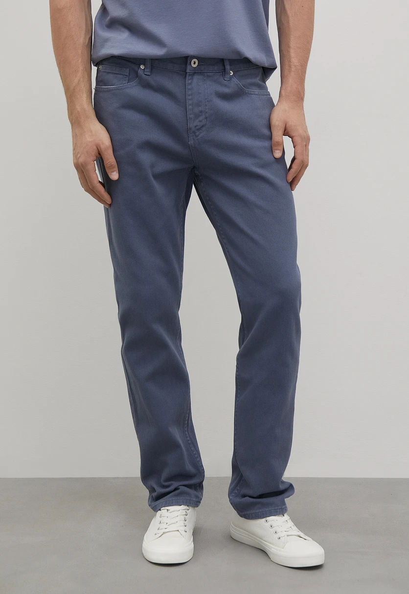 Джинсы straight fit мужские, Модель FSD25003, Фото №2