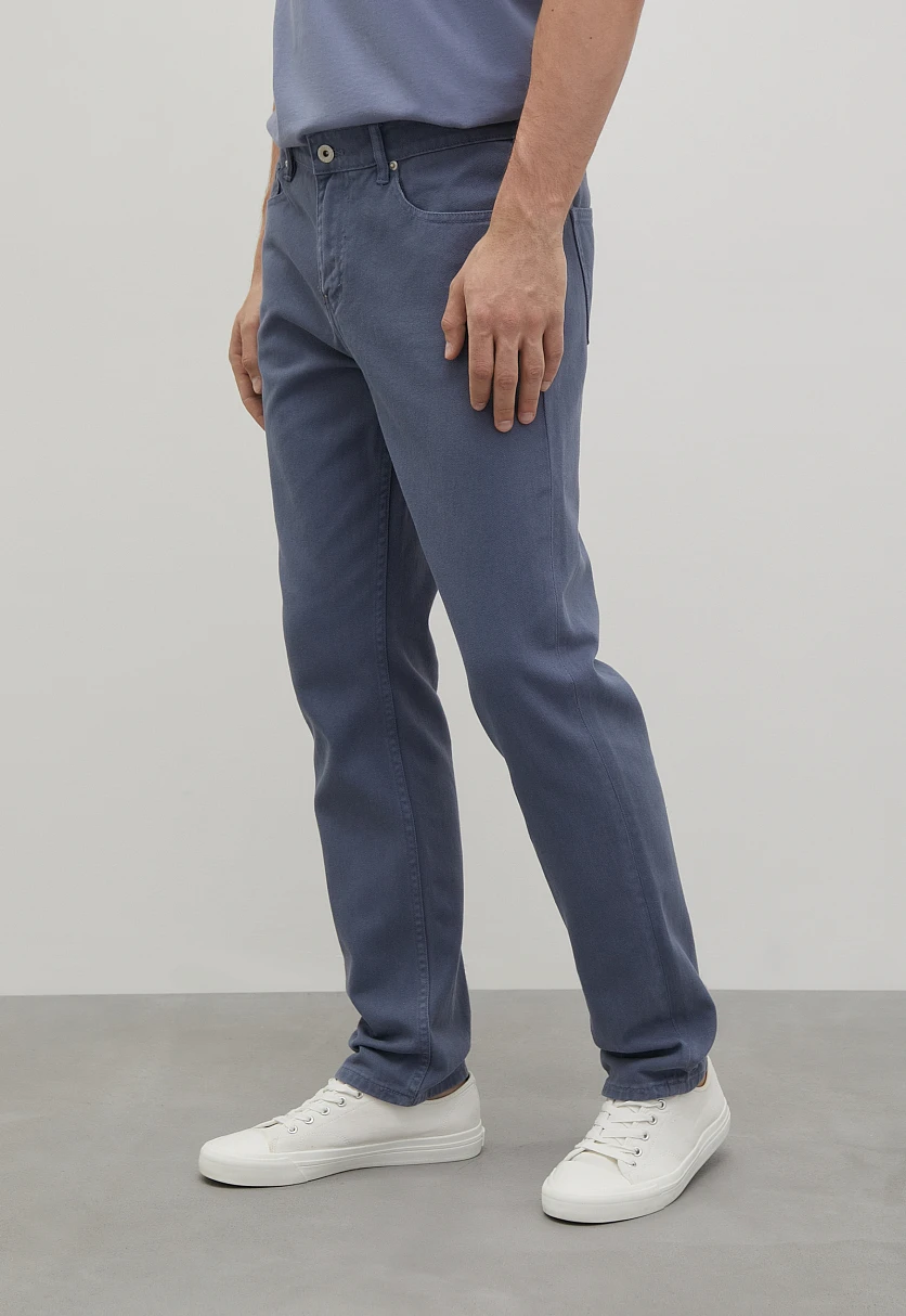 Джинсы straight fit мужские, Модель FSD25003, Фото №3