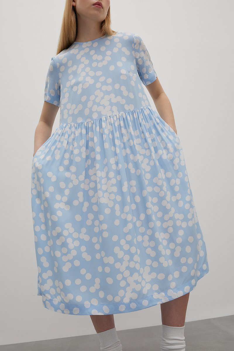 Платье с принтом в длине миди, Модель FSD110215, Фото №3