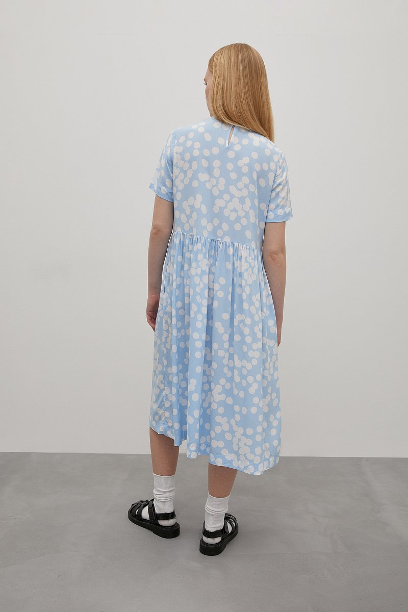 Платье с принтом в длине миди, Модель FSD110215, Фото №5