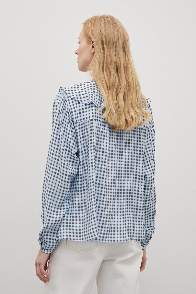 Блузка с воланом, Модель FSD110222, Фото №4