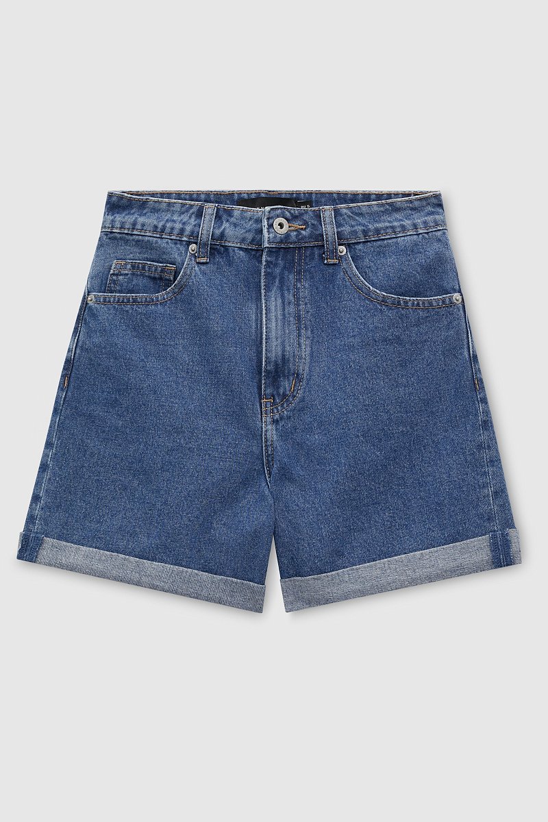 Базовые джинсовые шорты, Модель FSD15011, Фото №6