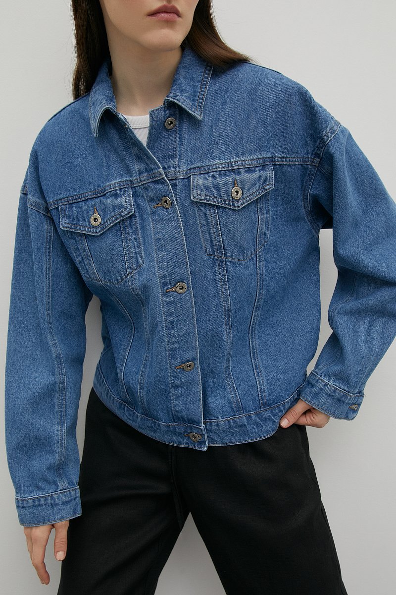 Джинсовая куртка, Модель FSD15014, Фото №3