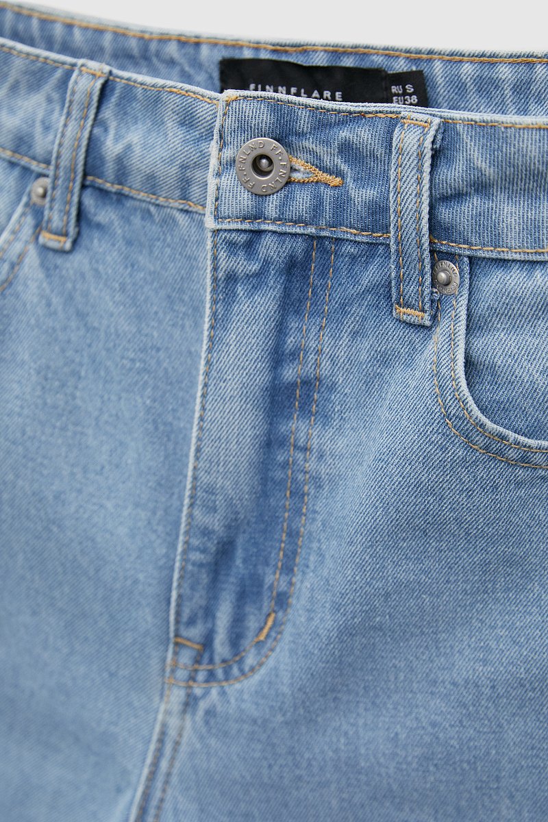 Базовые джинсовые шорты, Модель FSD15011, Фото №5