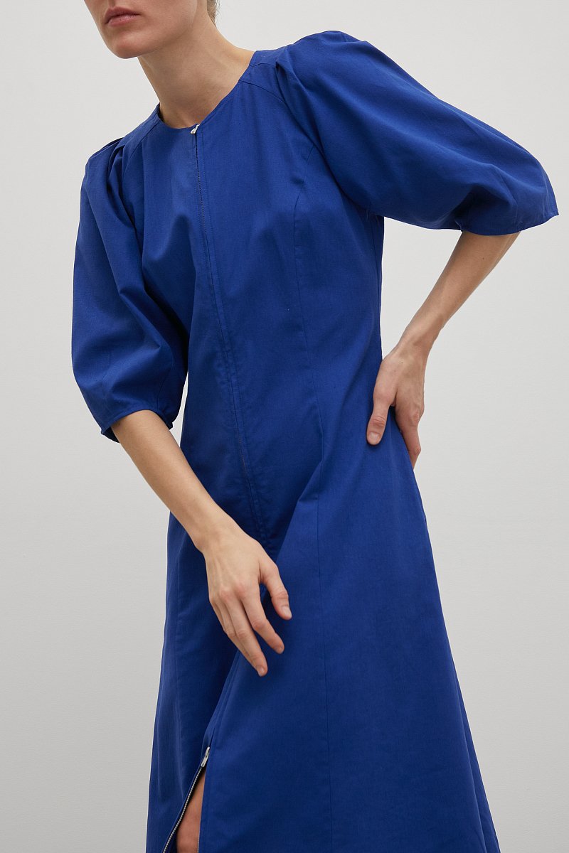 Платье с объемными рукавами, Модель FSD110123, Фото №3