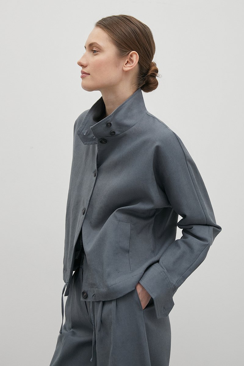 Льняная куртка, Модель FSD110198, Фото №4