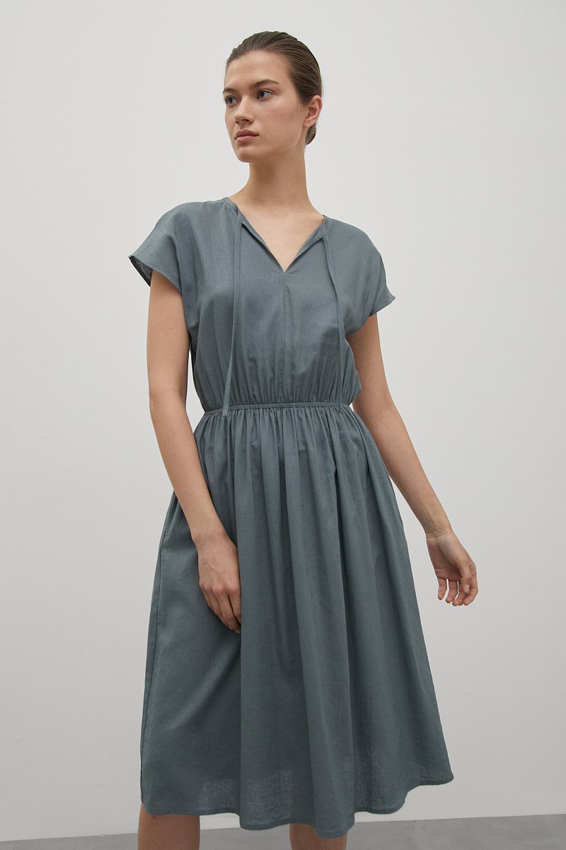 Платье с фигурным вырезом, Модель FSD11093, Фото №1