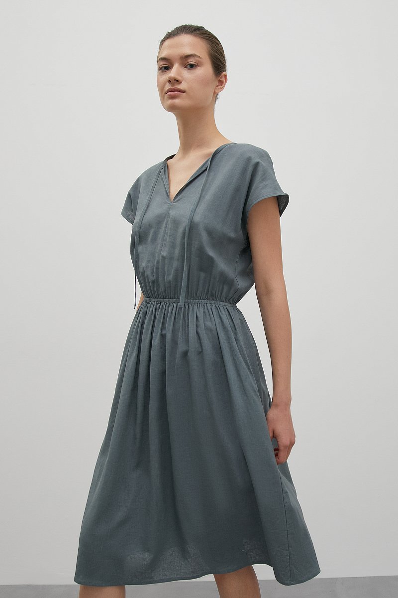 Платье с фигурным вырезом, Модель FSD11093, Фото №4