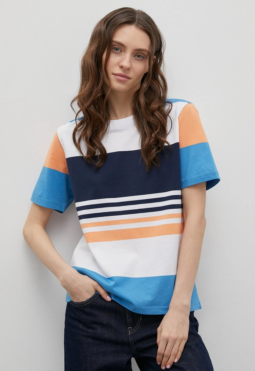 Футболка в полоску, Модель FSD110153, Фото №1
