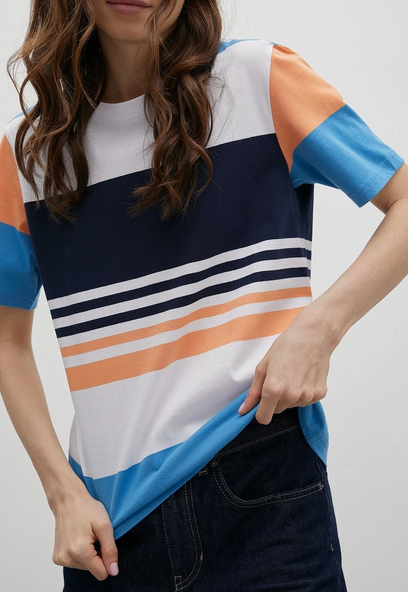 Футболка в полоску, Модель FSD110153, Фото №3