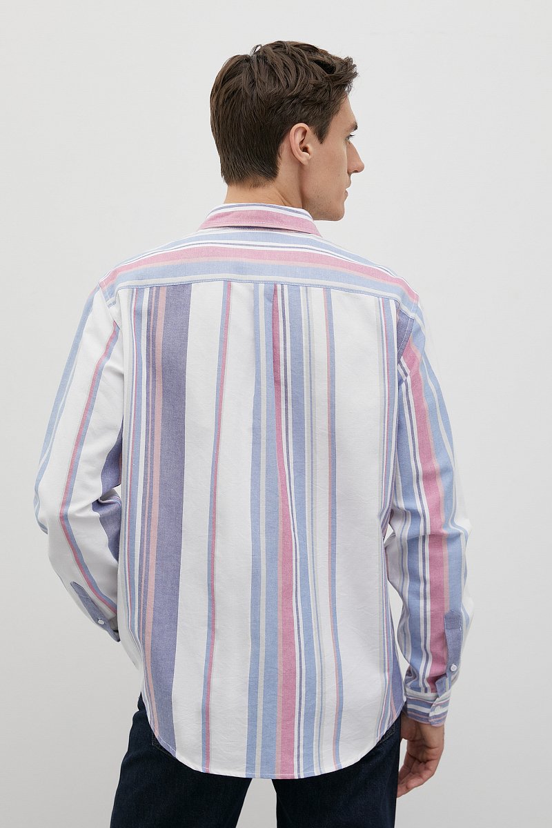 Рубашка в полоску, Модель FSD21069, Фото №5