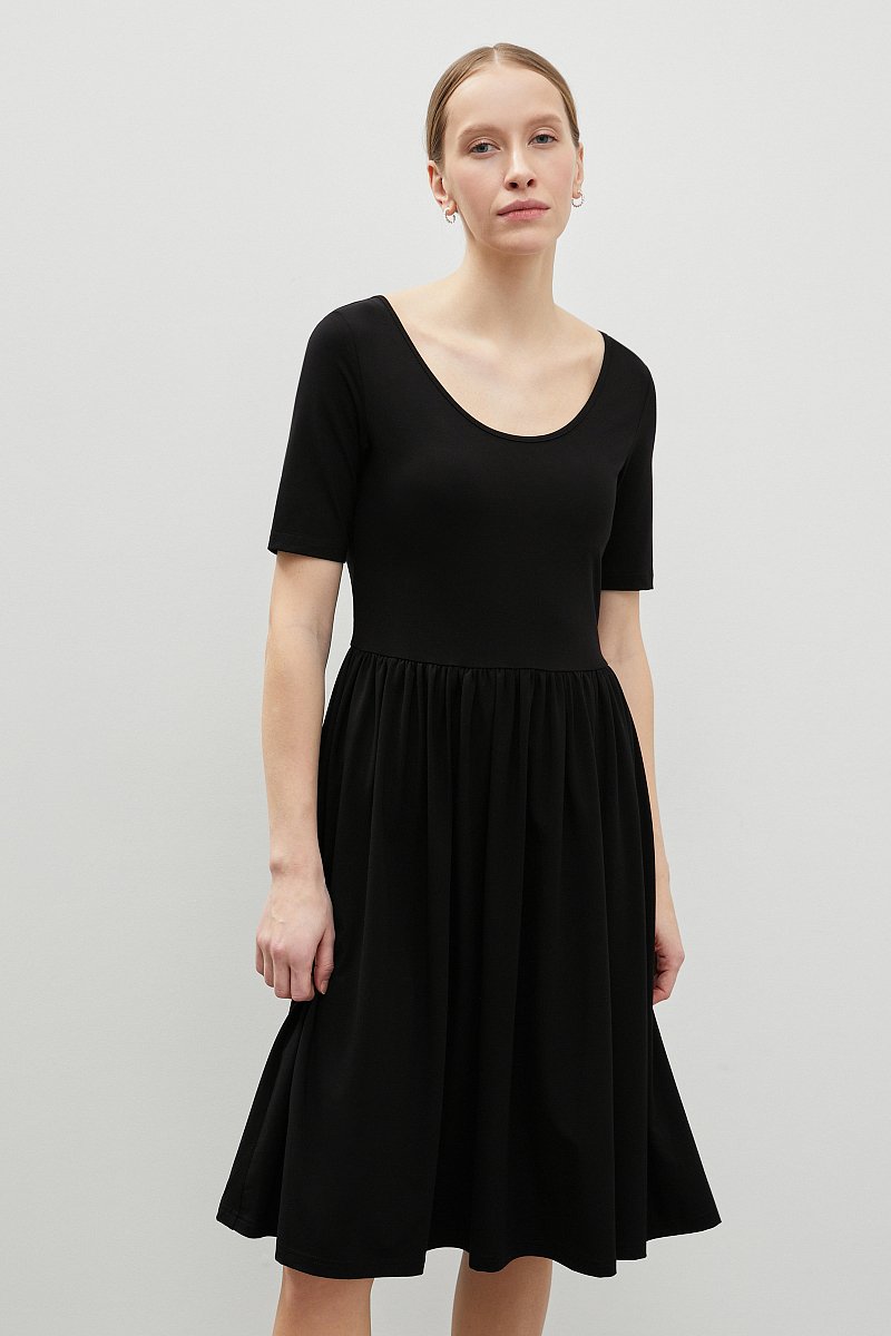 Платье с круглым вырезом, Модель FSD110130, Фото №1