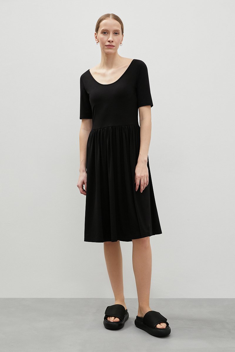 Платье с круглым вырезом, Модель FSD110130, Фото №2