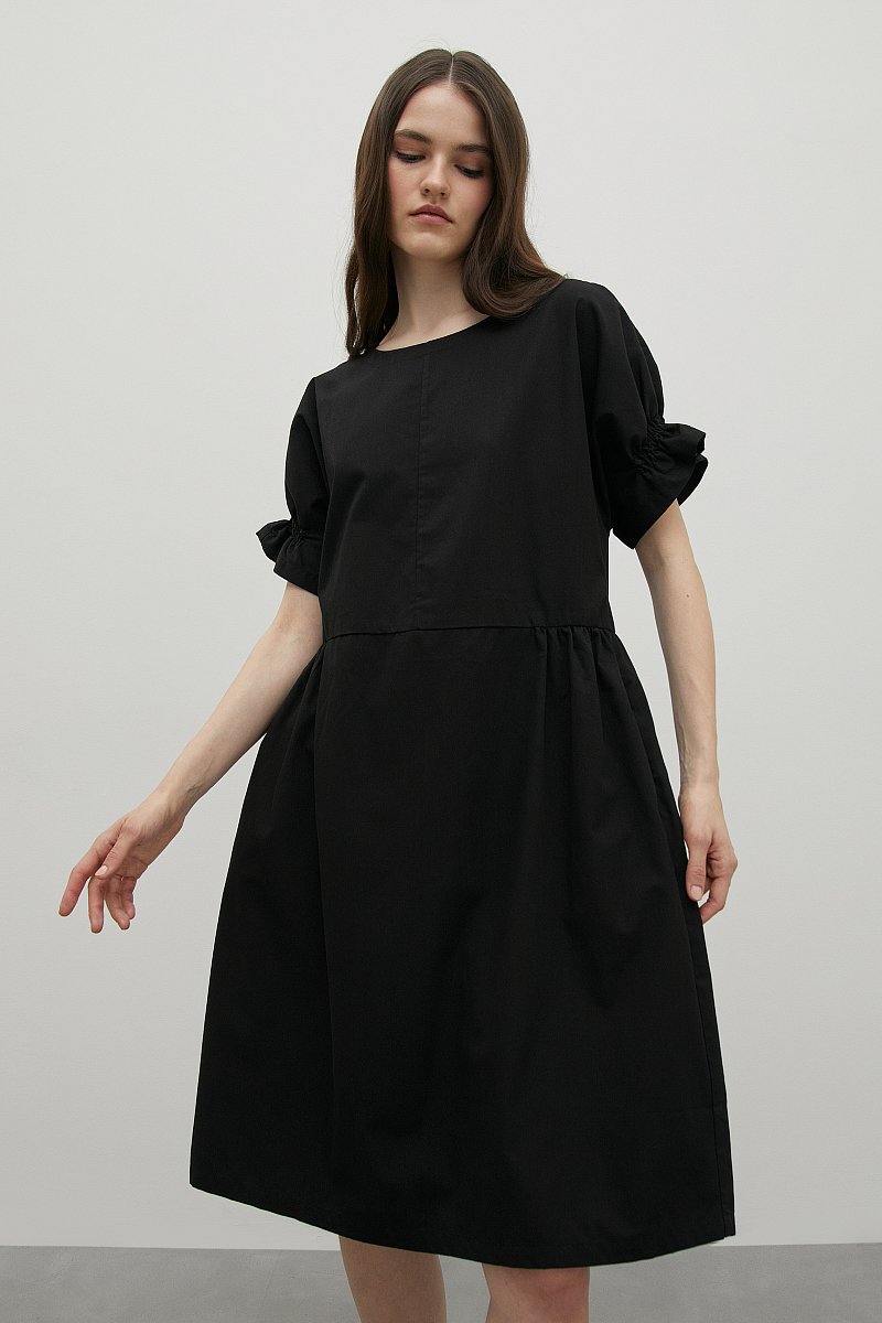 Платье с рукавами-буфами, Модель FSD11099, Фото №1