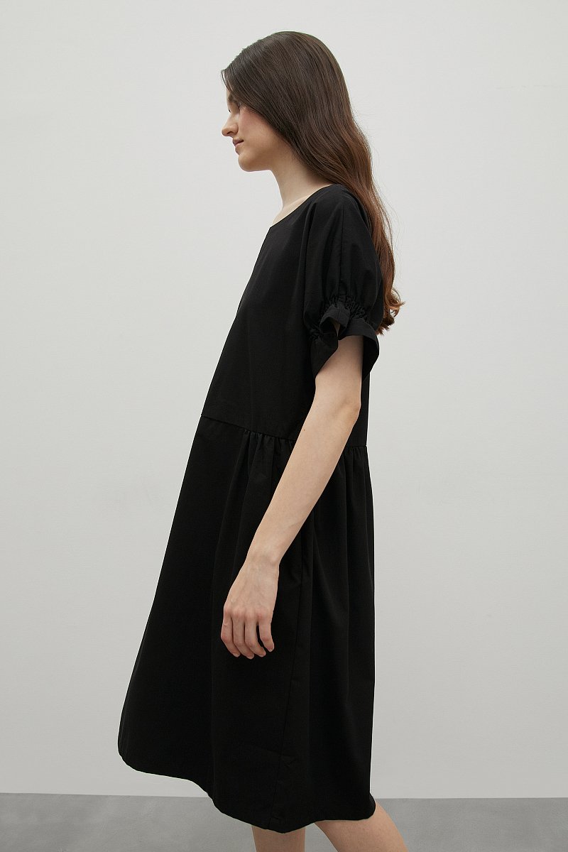 Платье с рукавами-буфами, Модель FSD11099, Фото №4