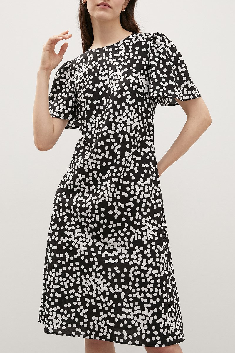 Платье с объемными рукавами, Модель FSD110170, Фото №3