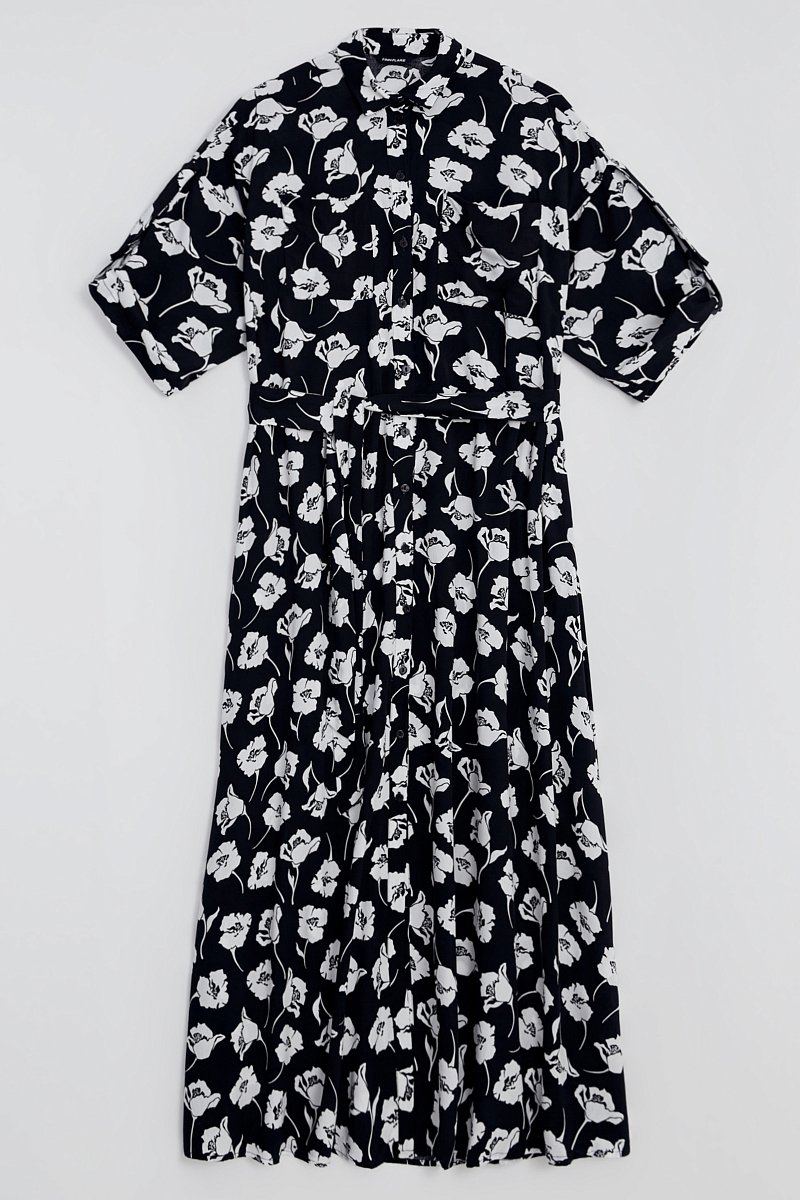 Платье-рубашка с принтом, Модель FSD110214, Фото №7