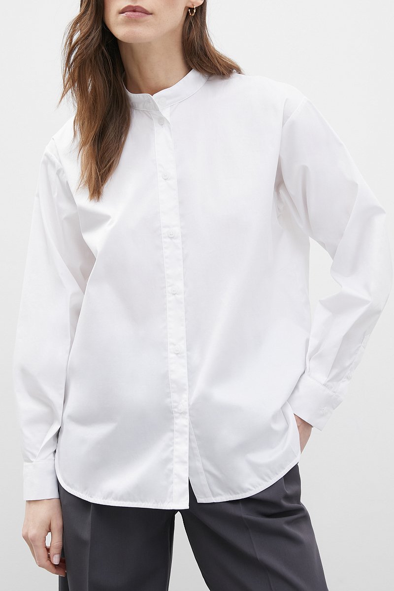 Рубашка из хлопка, Модель FSD110171, Фото №3