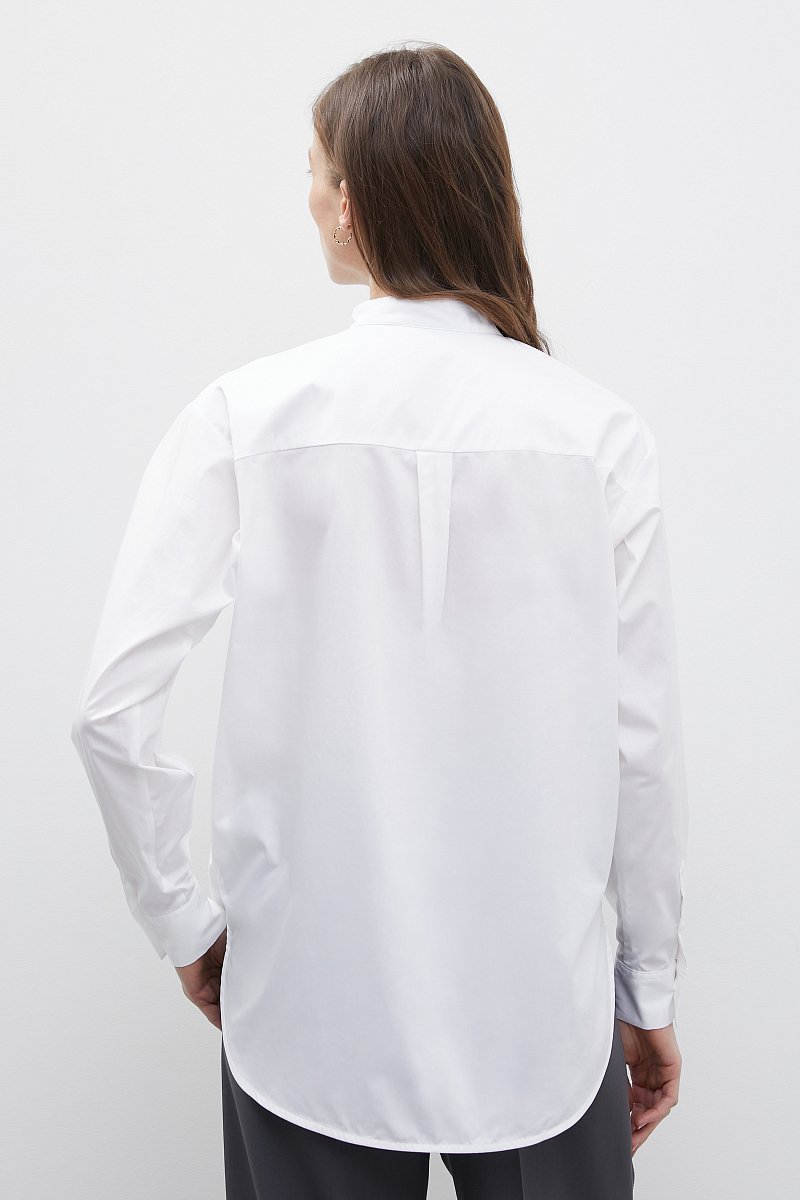 Рубашка из хлопка, Модель FSD110171, Фото №5