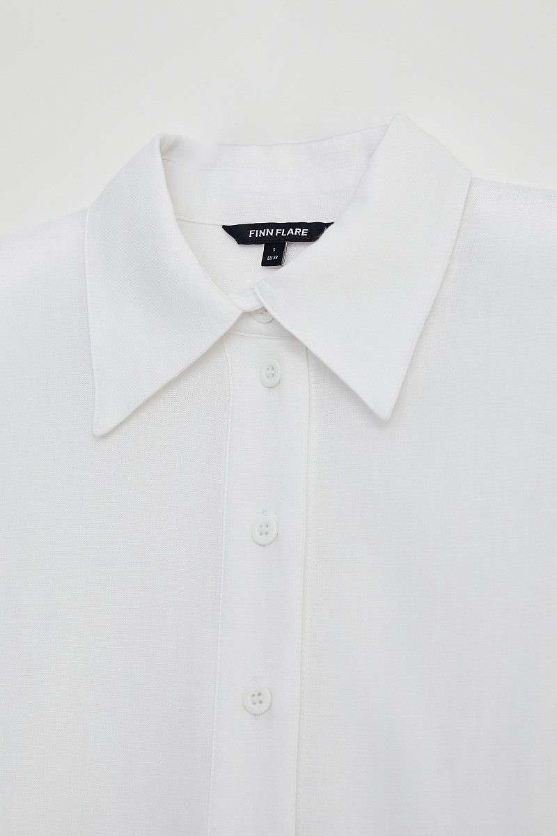 Льняная рубашка, Модель FSD11066, Фото №7