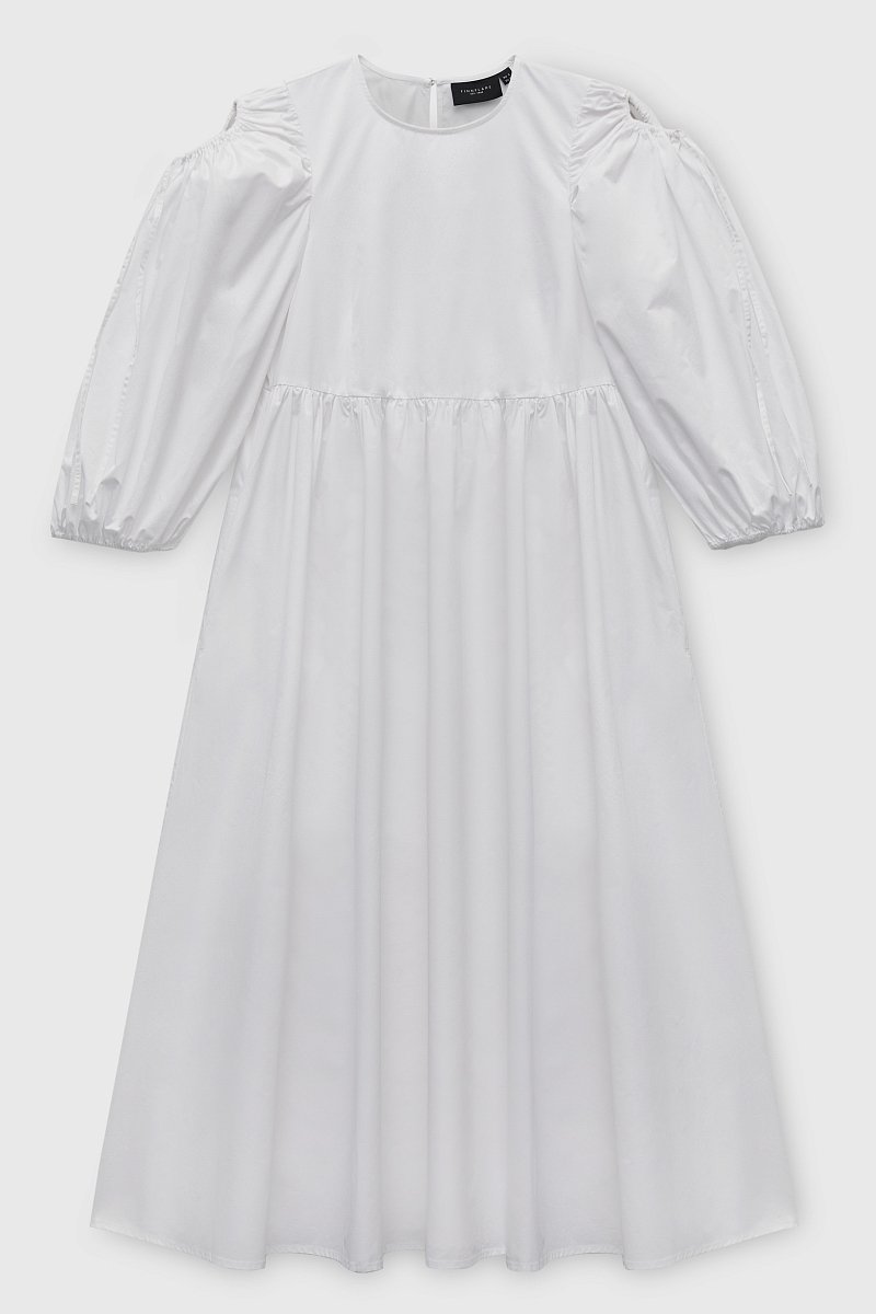Платье с объемными рукавами, Модель FSD11082, Фото №6