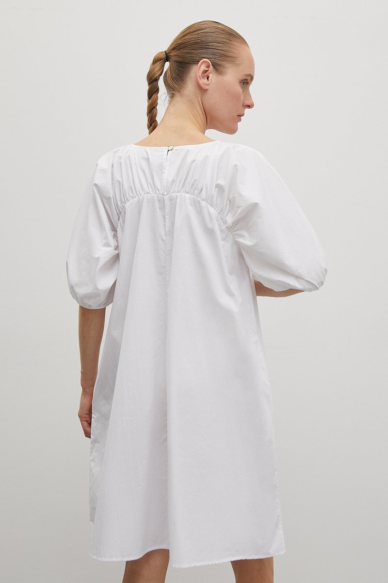 Платье с объемными рукавами, Модель FSD11087, Фото №5