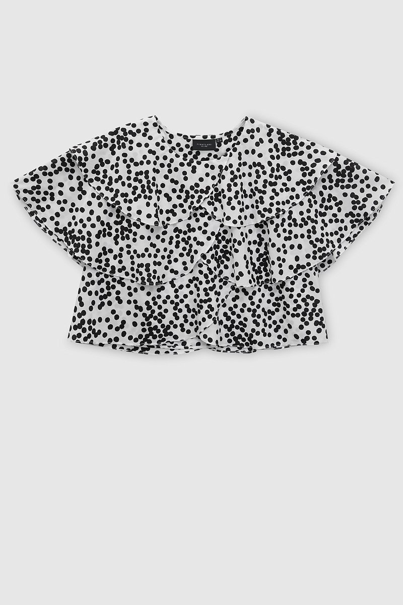 Блузка с абстрактным принтом, Модель FSD110161, Фото №7