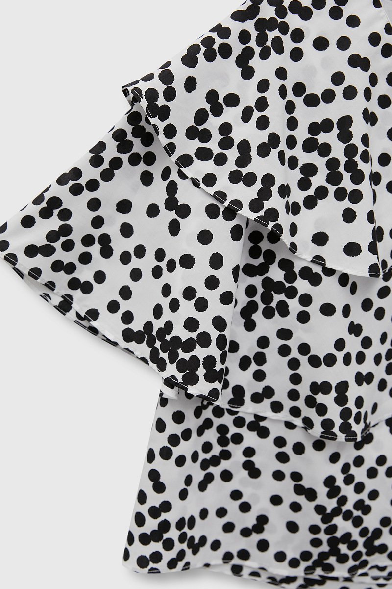 Блузка с абстрактным принтом, Модель FSD110161, Фото №6