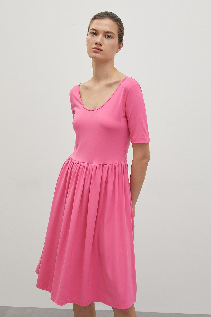 Платье с круглым вырезом, Модель FSD110130, Фото №1