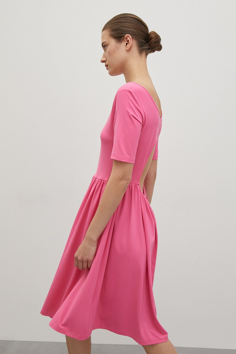 Платье с круглым вырезом, Модель FSD110130, Фото №3