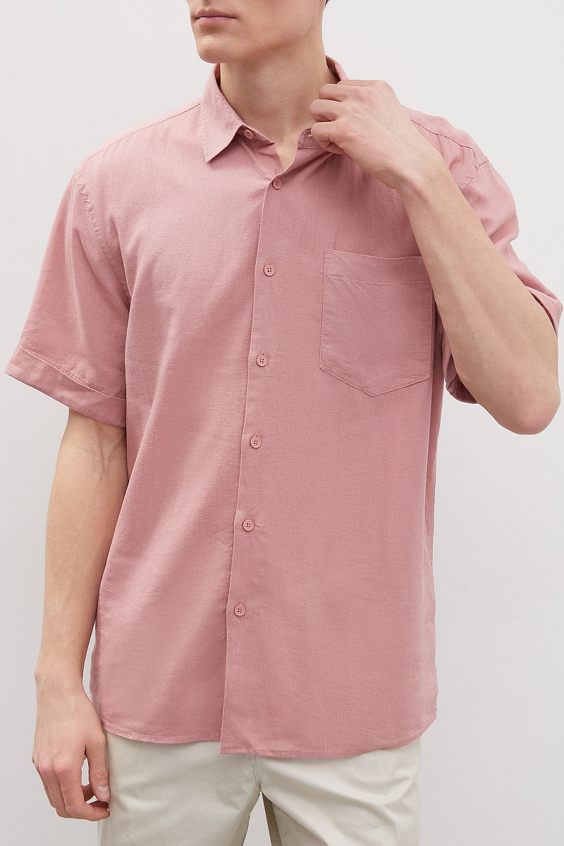 Льняная рубашка, Модель FSD21004, Фото №3