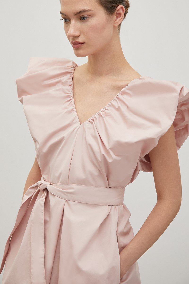 Платье с объемными рукавами, Модель FSD110148, Фото №2