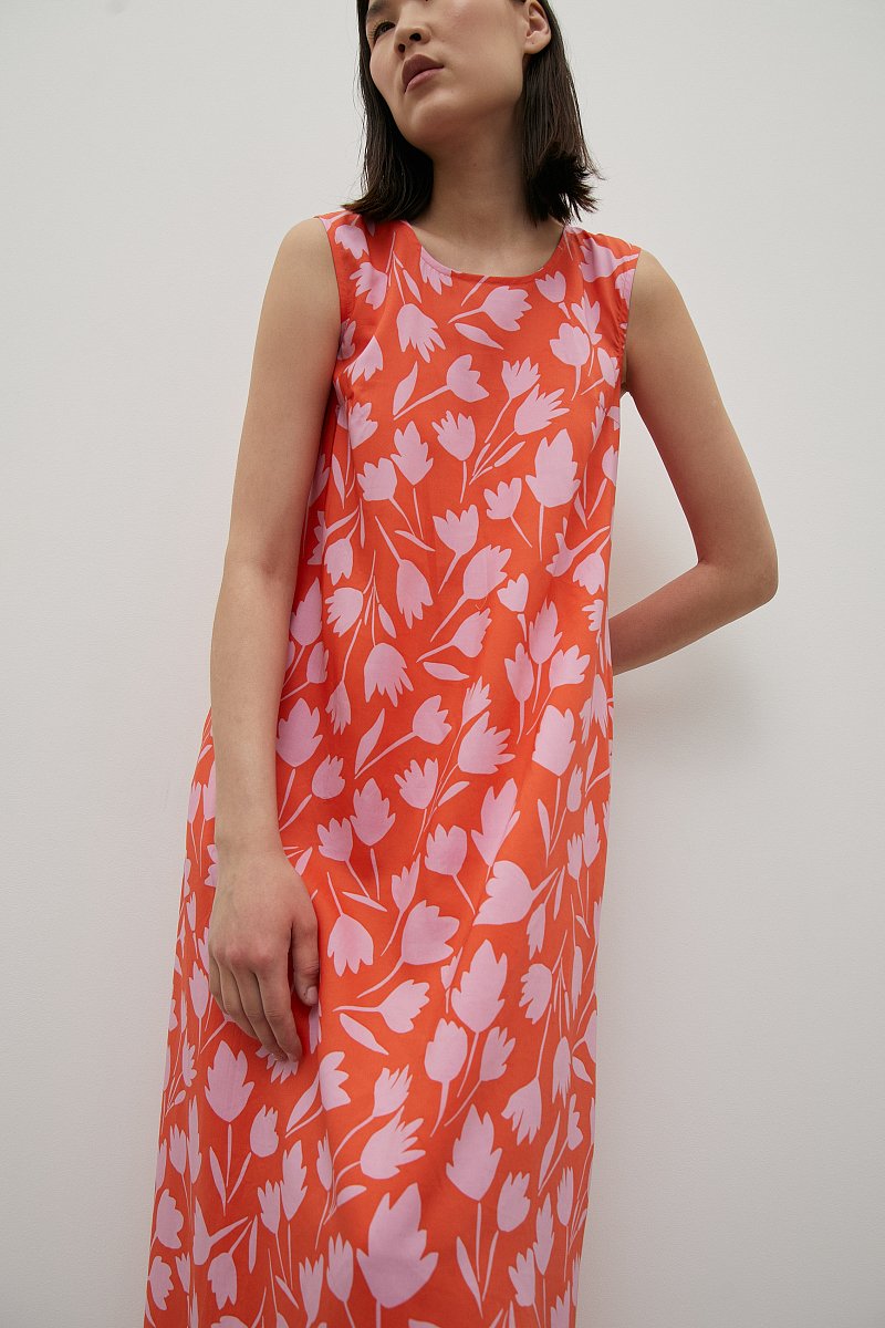 Платье из вискозы, Модель FSD11071-1, Фото №3