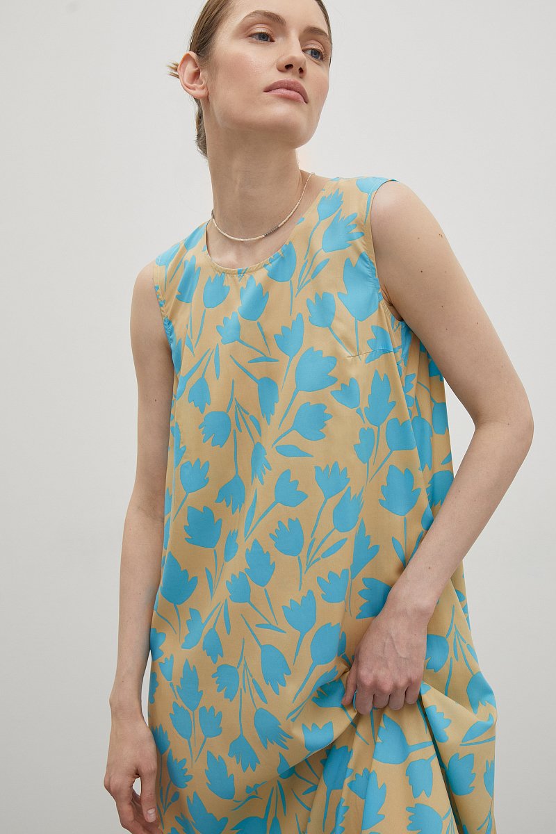 Платье из вискозы, Модель FSD11071-1, Фото №2