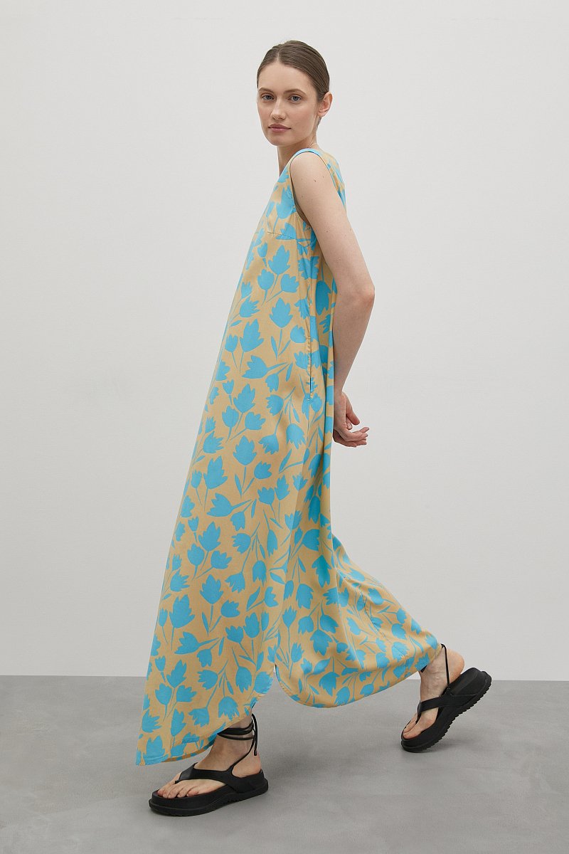 Платье из вискозы, Модель FSD11071-1, Фото №3