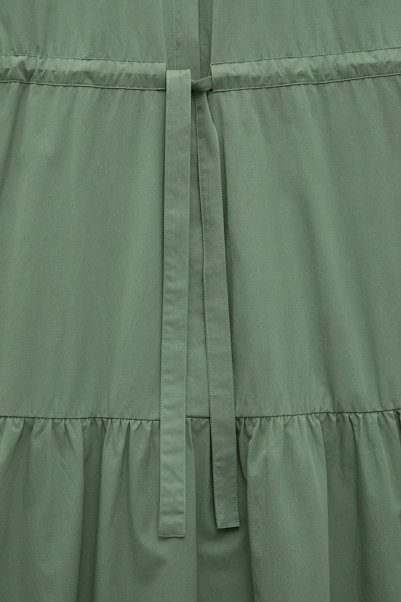 Платье из хлопка с воланом, Модель FSD110182, Фото №5