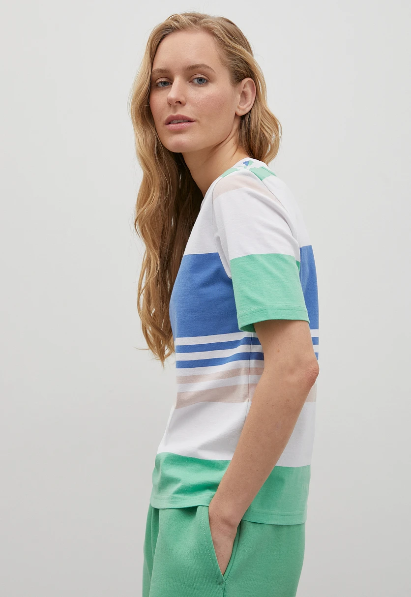 Футболка в полоску, Модель FSD110153, Фото №4