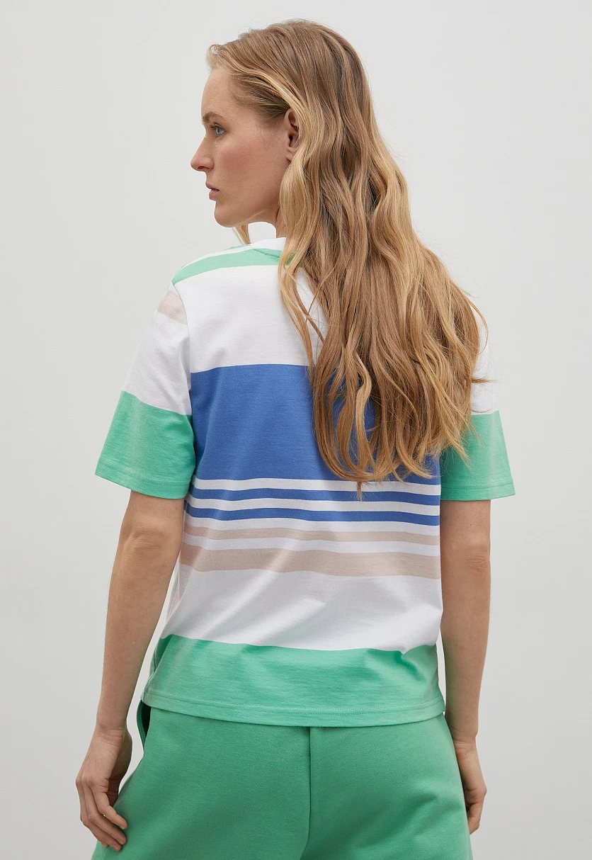 Футболка в полоску, Модель FSD110153, Фото №5