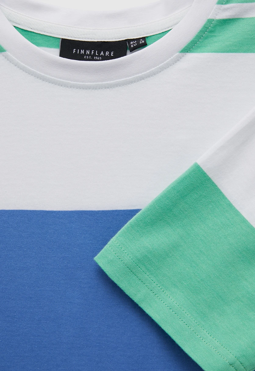 Футболка в полоску, Модель FSD110153, Фото №6