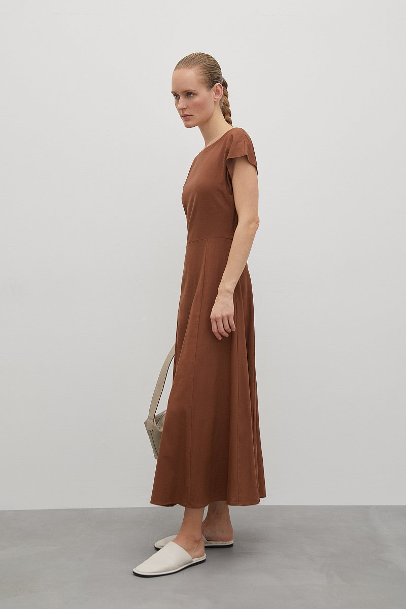 Платье с вырезом на спинке, Модель FSD110143, Фото №3