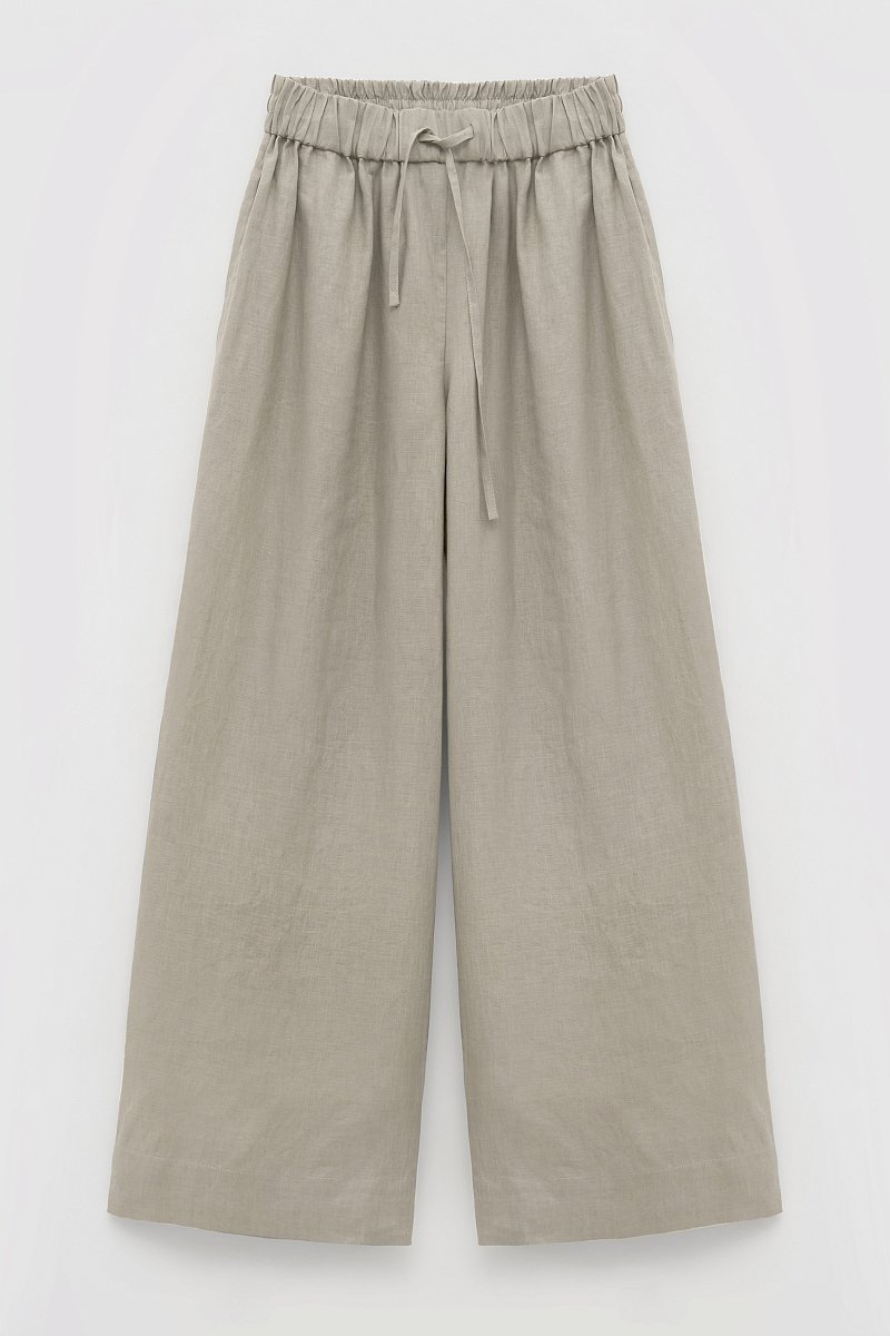 Базовые льняные брюки, Модель FSD11012, Фото №8
