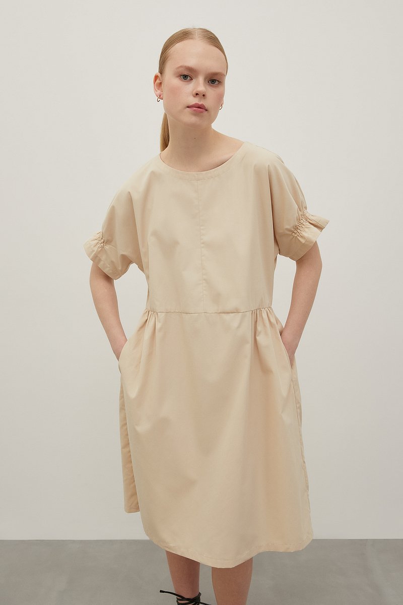 Платье с рукавами-буфами, Модель FSD11099, Фото №1
