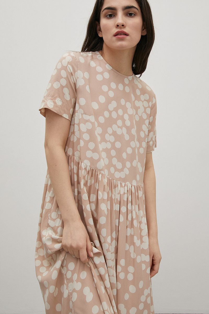 Платье с принтом в длине миди, Модель FSD110215, Фото №3
