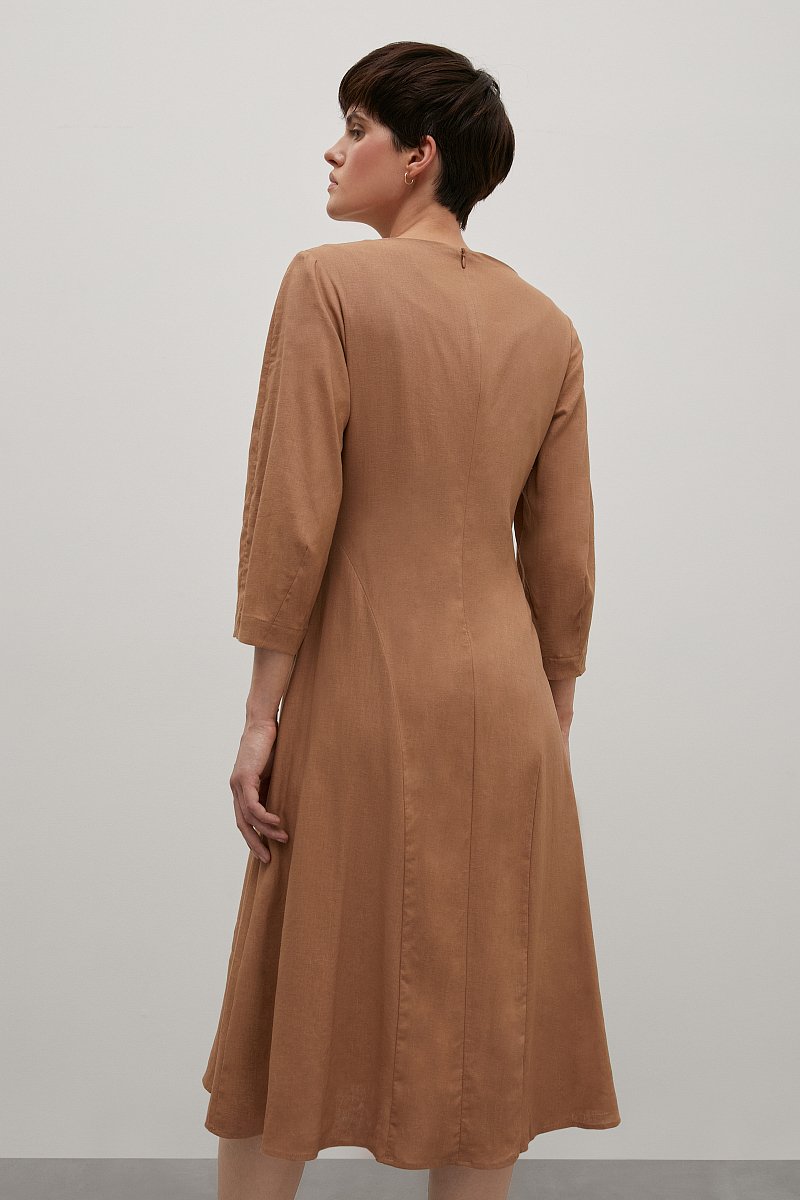 Льняное платье, Модель FSD11067, Фото №5